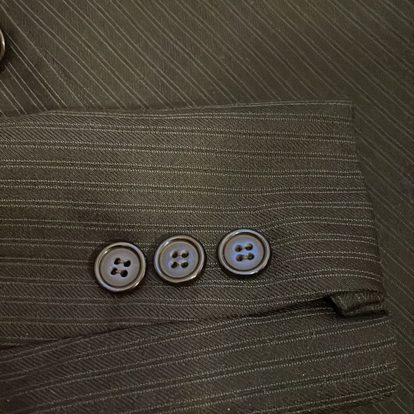 Coat Black with lines Mezzanotte size 14 - Picture 7 of 7